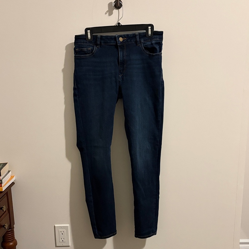 DL1961 Women's Deep Indigo Skinny Jeans - Florence instasculpt